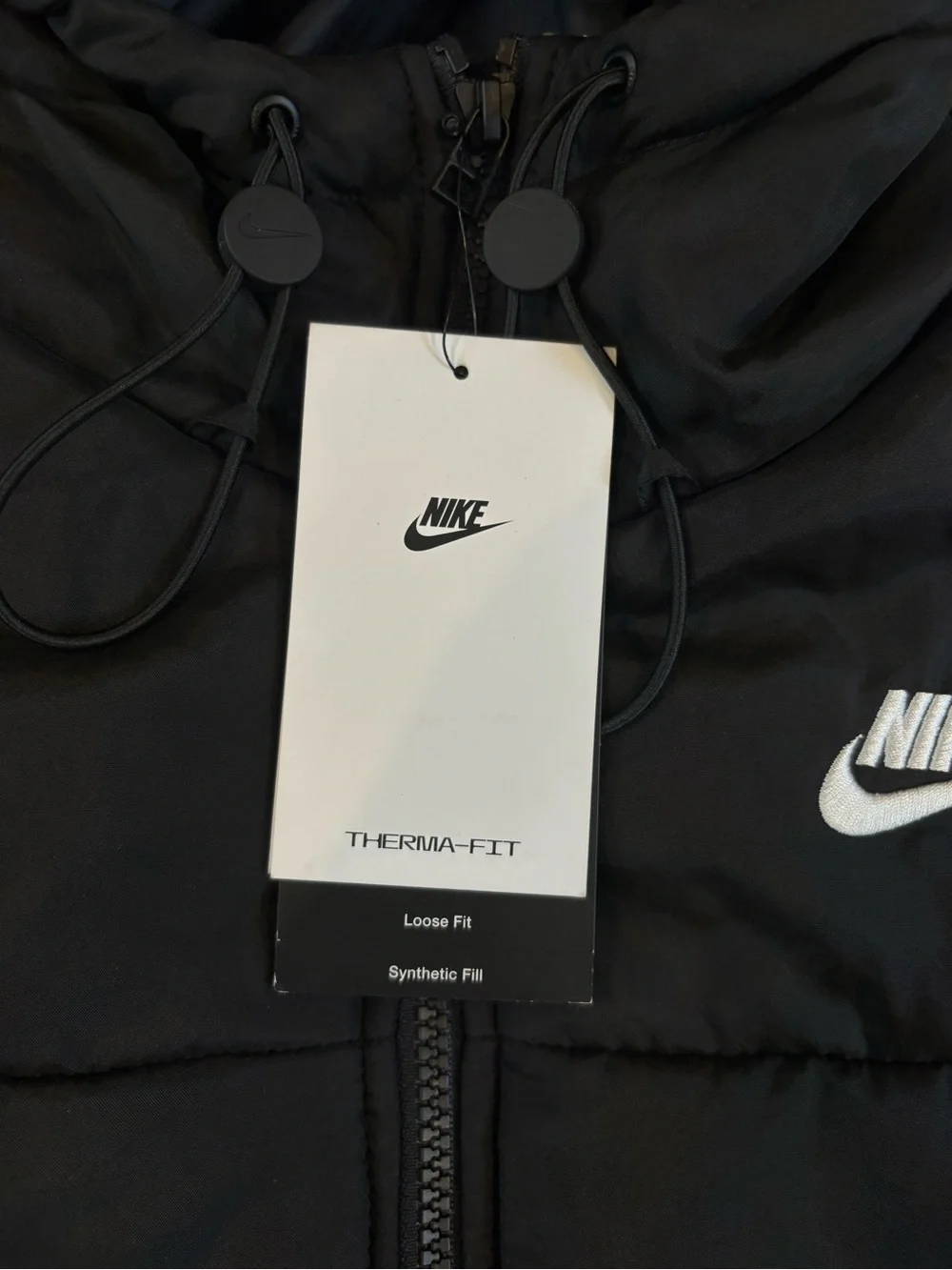 Nike Women’s Therma-FIT Puffer Jacket- Loose Fit Size Small